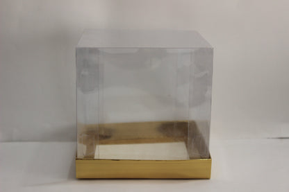 transparent gift box 6x6x6