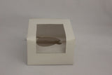 Bakery Gift Box For Sweets, Cupcake & Candles- 4x4 inches 2