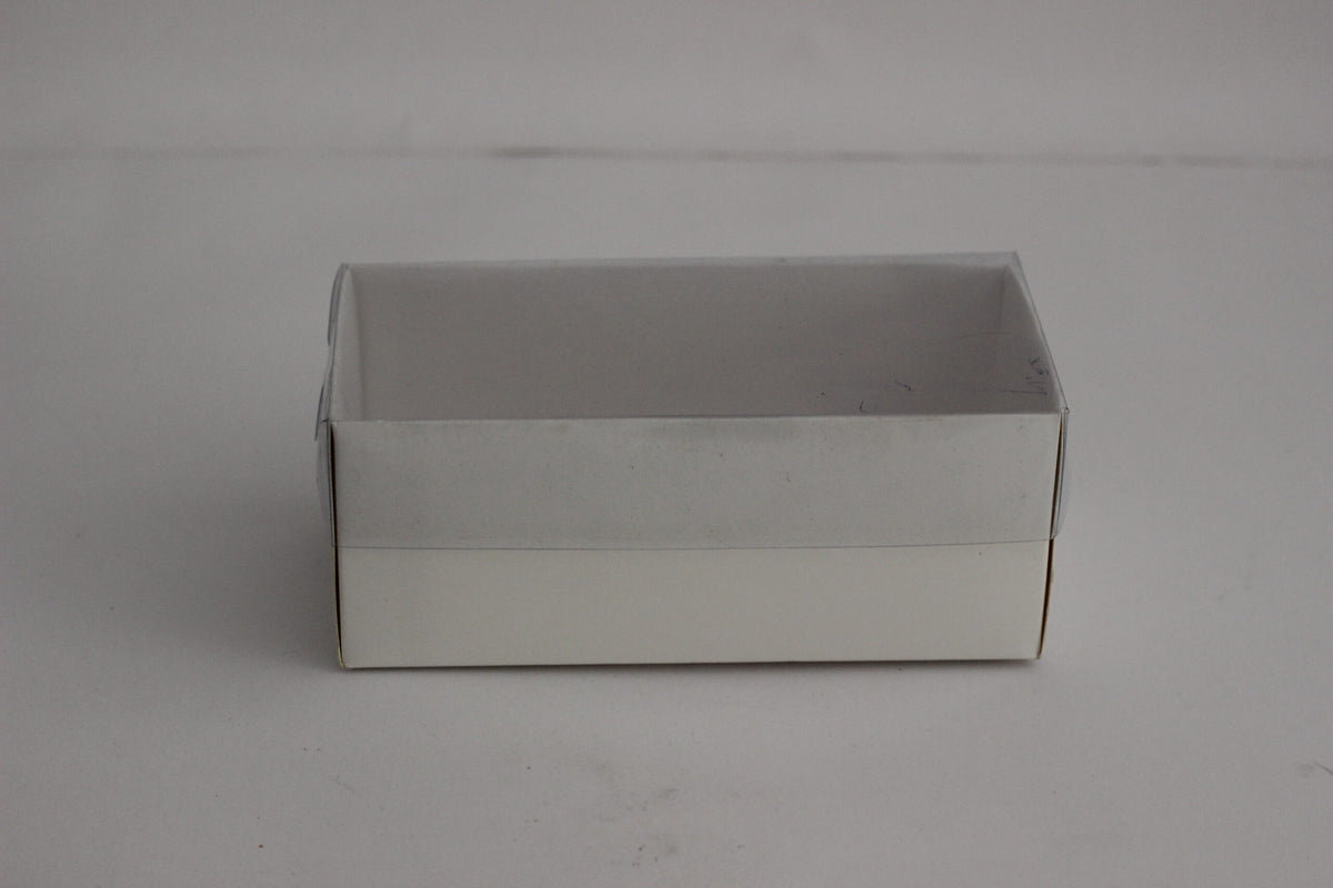 Transparent pvc lid Box (5"x2"x2") for macaroons and other small items 2