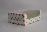 Bakery Box for 6 Cupcakes (6x9x3 inches) 15