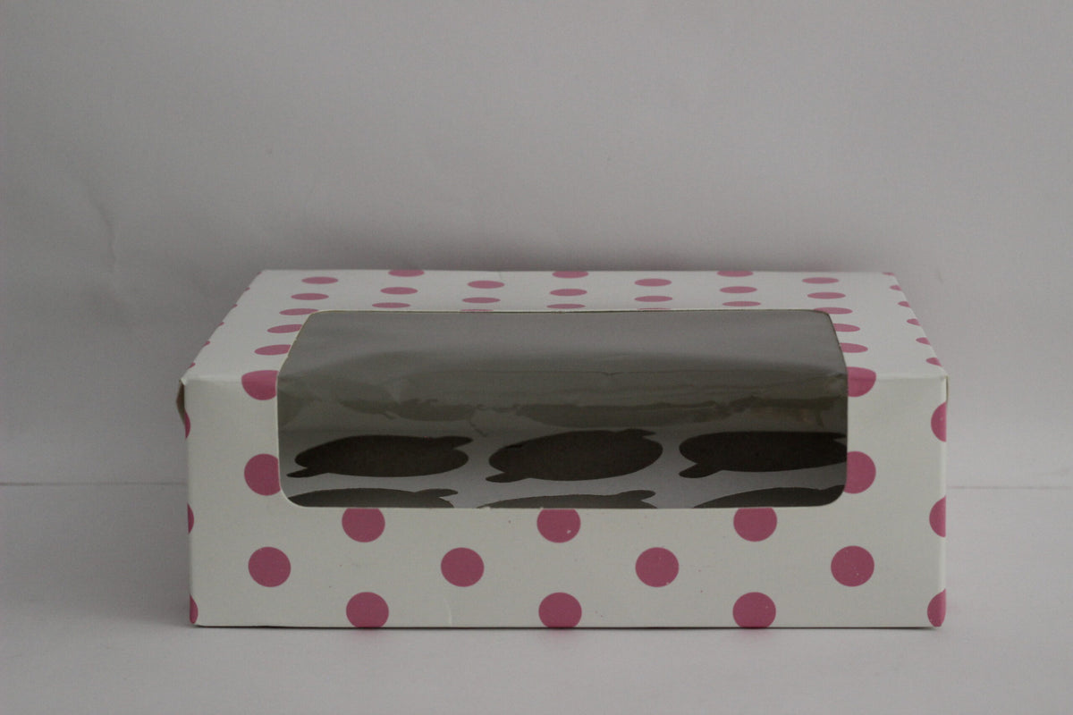 Bakery Box for 6 Cupcakes (6x9x3 inches) 3