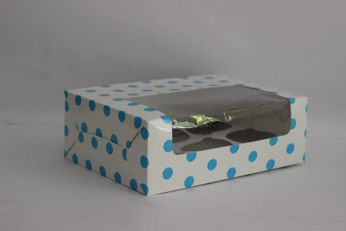 Bakery Box for 6 Cupcakes (6x9x3 inches) 4