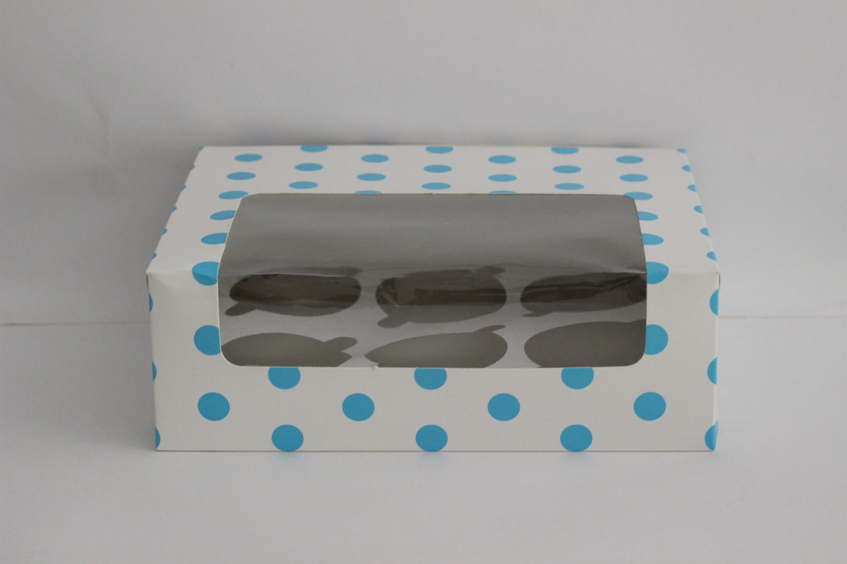 Bakery Box for 6 Cupcakes (6x9x3 inches) 5