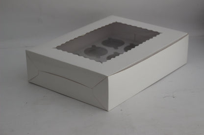 BAKERY BOX FOR 12 BROWNIES 12x9x2