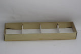Transparent Pvc Lid Gift Box with 4 Brownie Compartments. 5