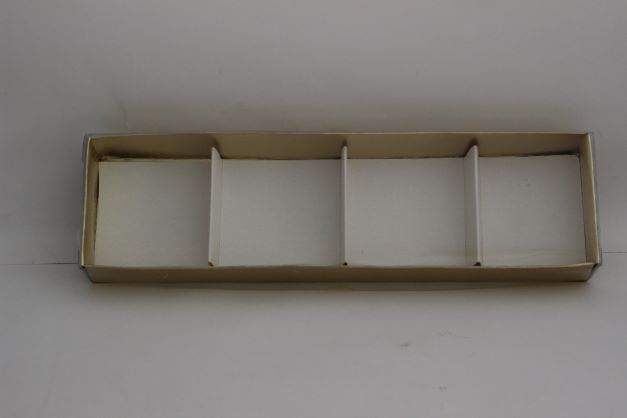 Transparent Pvc Lid Gift Box with 4 Brownie Compartments. 6