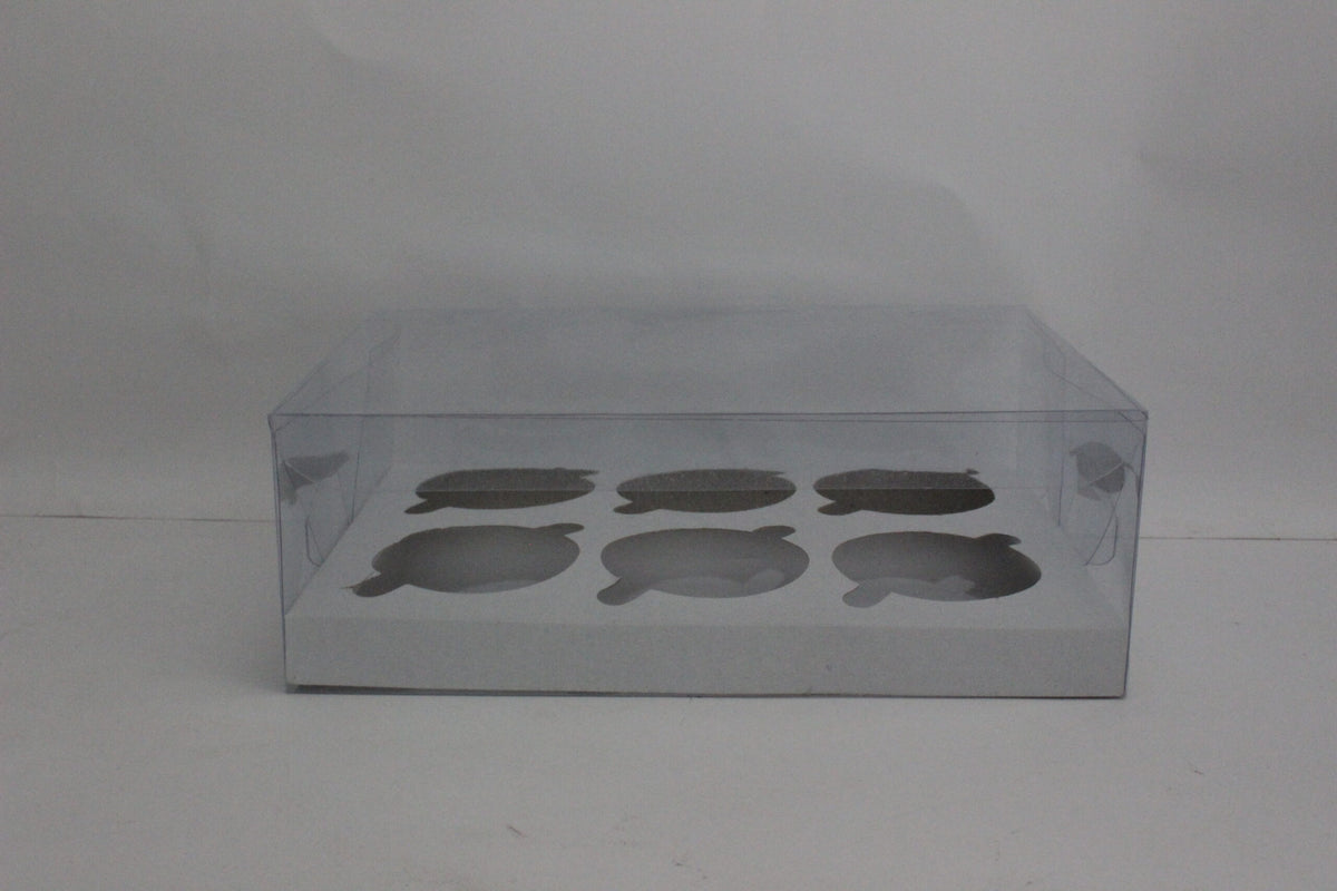 Bakery Box for 6 Cupcakes (6x9x3 inches) 10