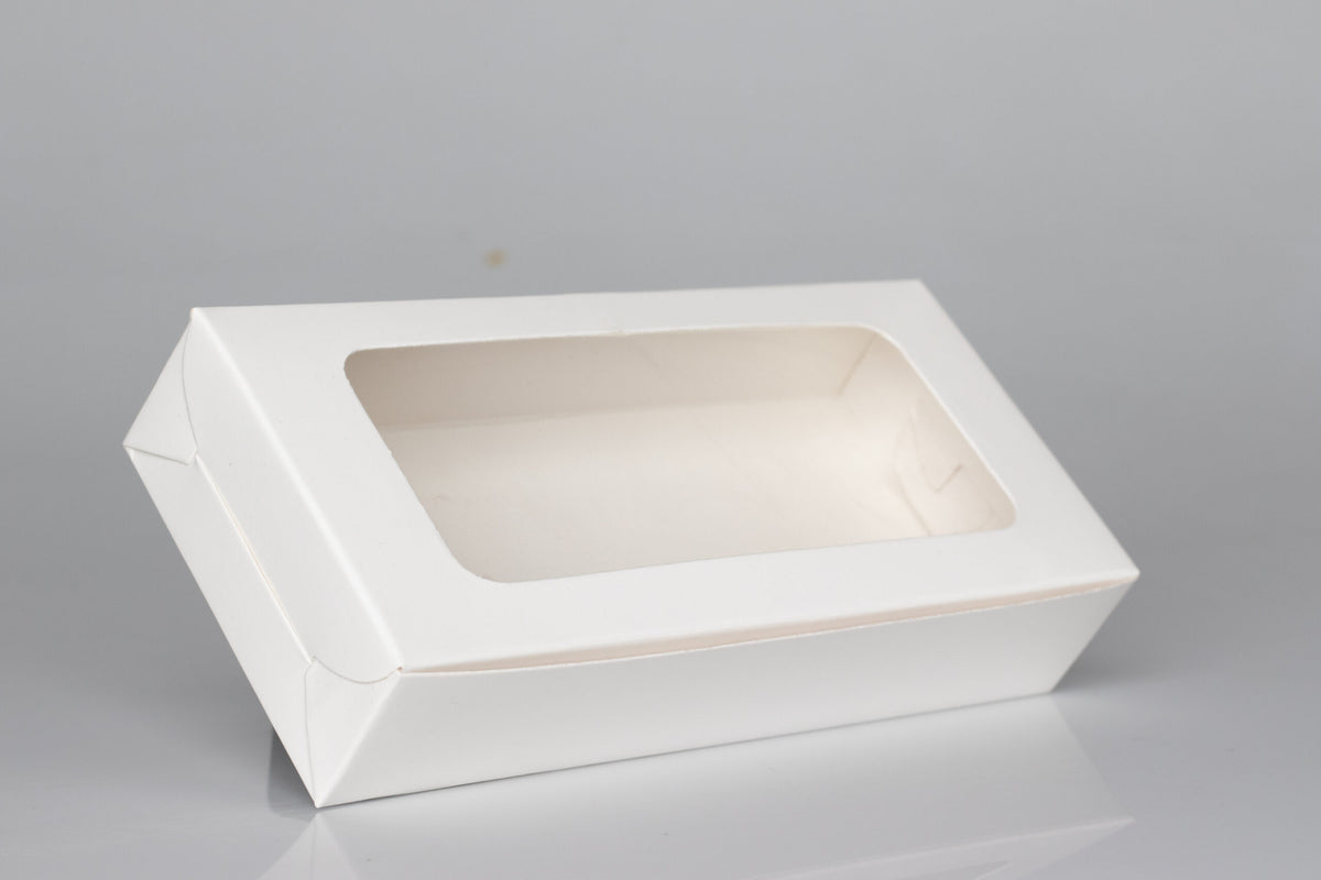 Brownie Box for 2 Brownies and chocolates (7"x3"x2")