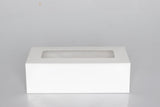 White Bakery Box for Bread & Cakes (8.25x4.5x2.5 inches) 2