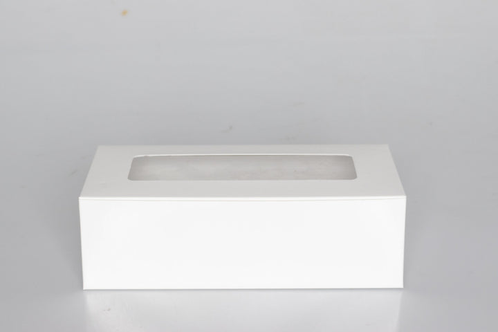 White Bakery Box for Bread & Cakes (8.25x4.5x2.5 inches) 2