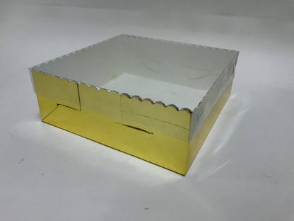 Transparent box, clear top, 10x10x3