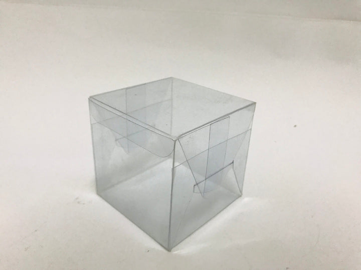 Transparent PVC Gift Box for Candles and small items (2"x2"x2") 2