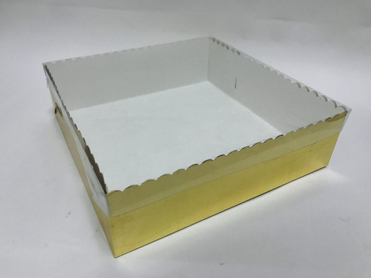 Transparent Box with Clear PVC Lid (10x10x3) 6