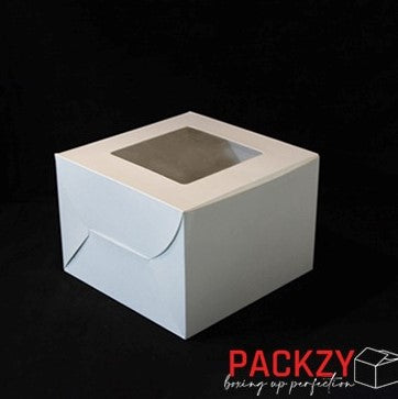 Bakery box for Heighted Cakes, White (10x10x7 Inches)