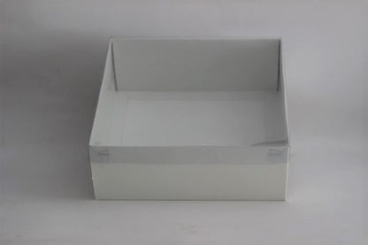 Transparent box, clear top, 10x10x3