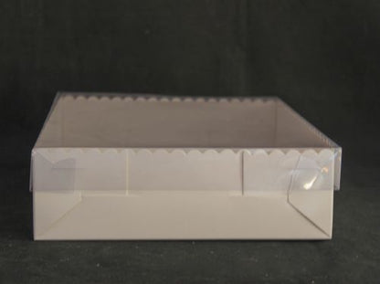 transparent box, clear top, 12*9*3