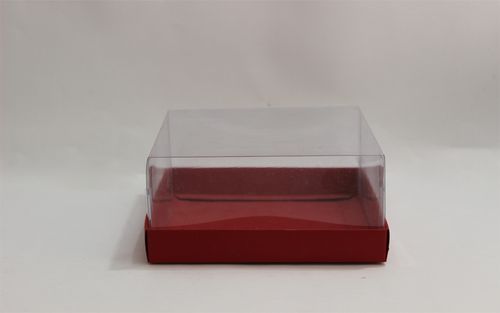 transparent gift box 8x8x4