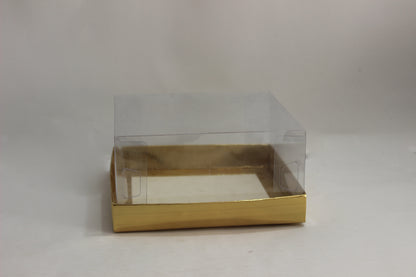 transparent gift box 6x6x3