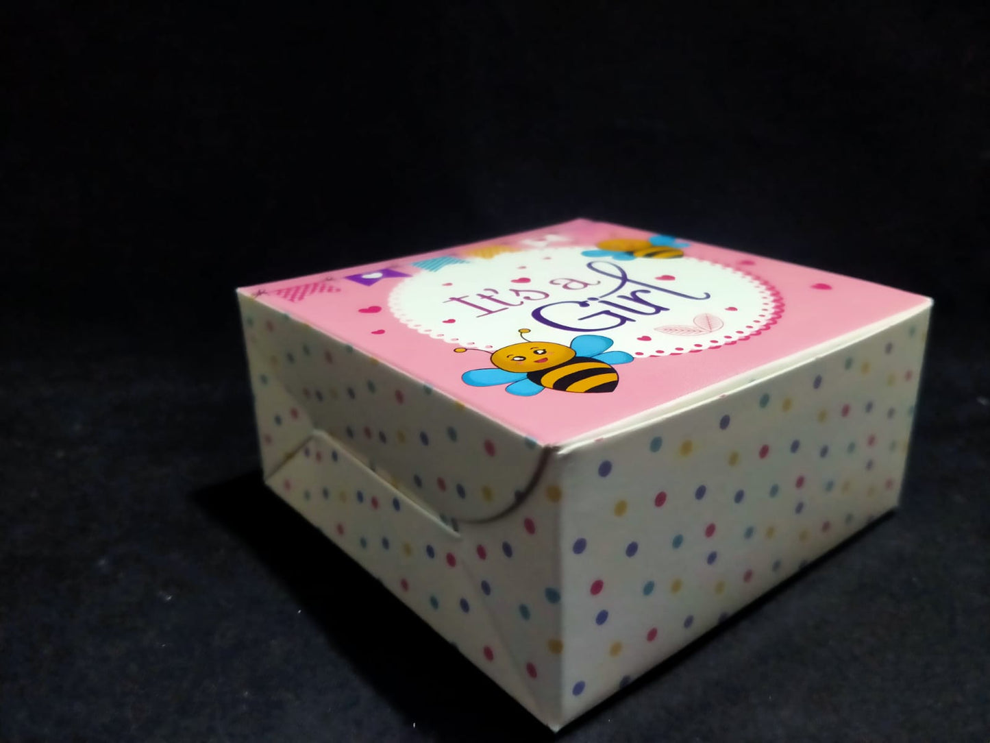 BOX FOR BIRTH ANOUNCEMENT , ITS A GIRL