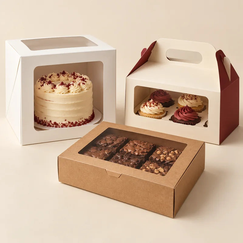 Bakery Boxes packaging presentation