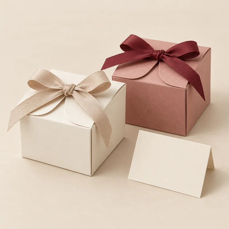 Birth Announcement Boxes packaging presentation