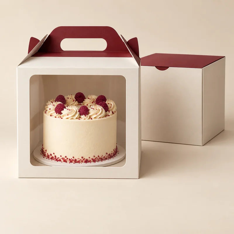 Cake Boxes packaging presentation