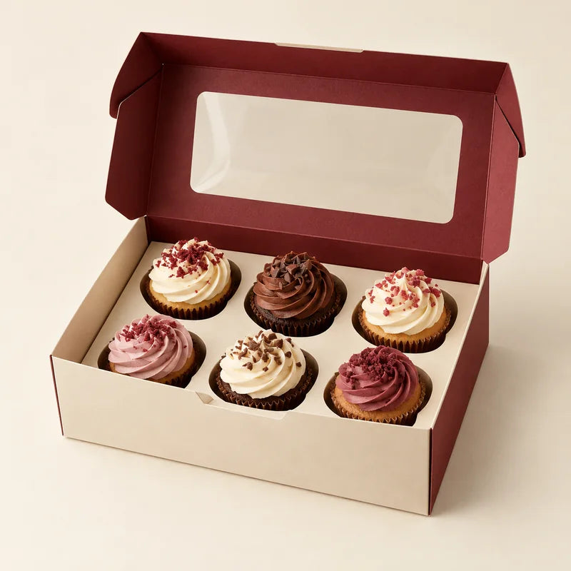 CupCake Boxes packaging presentation