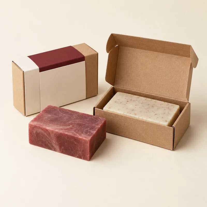 Soap Boxes packaging presentation