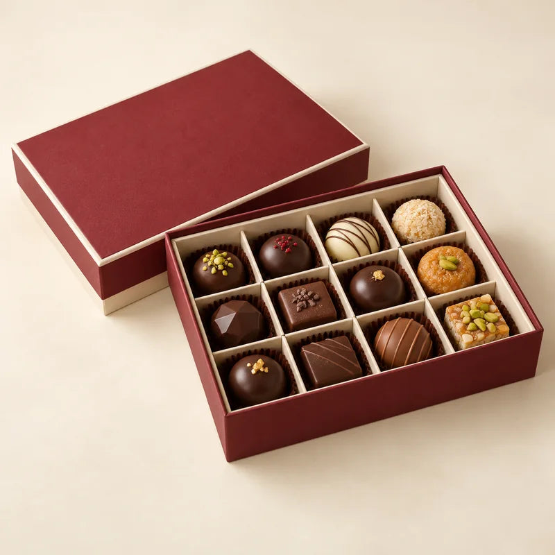 Sweet & Chocolate Gift Boxes packaging presentation