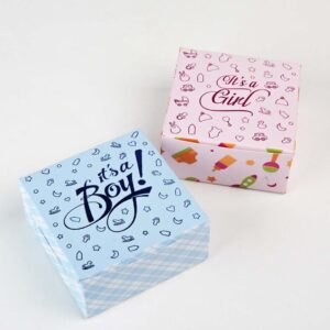 Baby Birth Announcement sweets Gift Box: "It's a Girl"