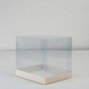 Transparent Gift Box for Cakes, Sweets & Gifts (6"x6"x6")