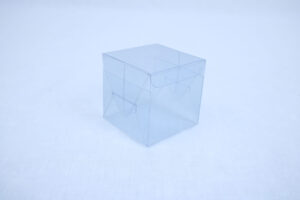 Transparent PVC Candle Box (2.5"x2.5"x2.5") – Premium Gift Box for Candles & Small Items
