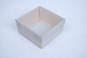 Transparent Box with Clear Top (4x4x2 inches)