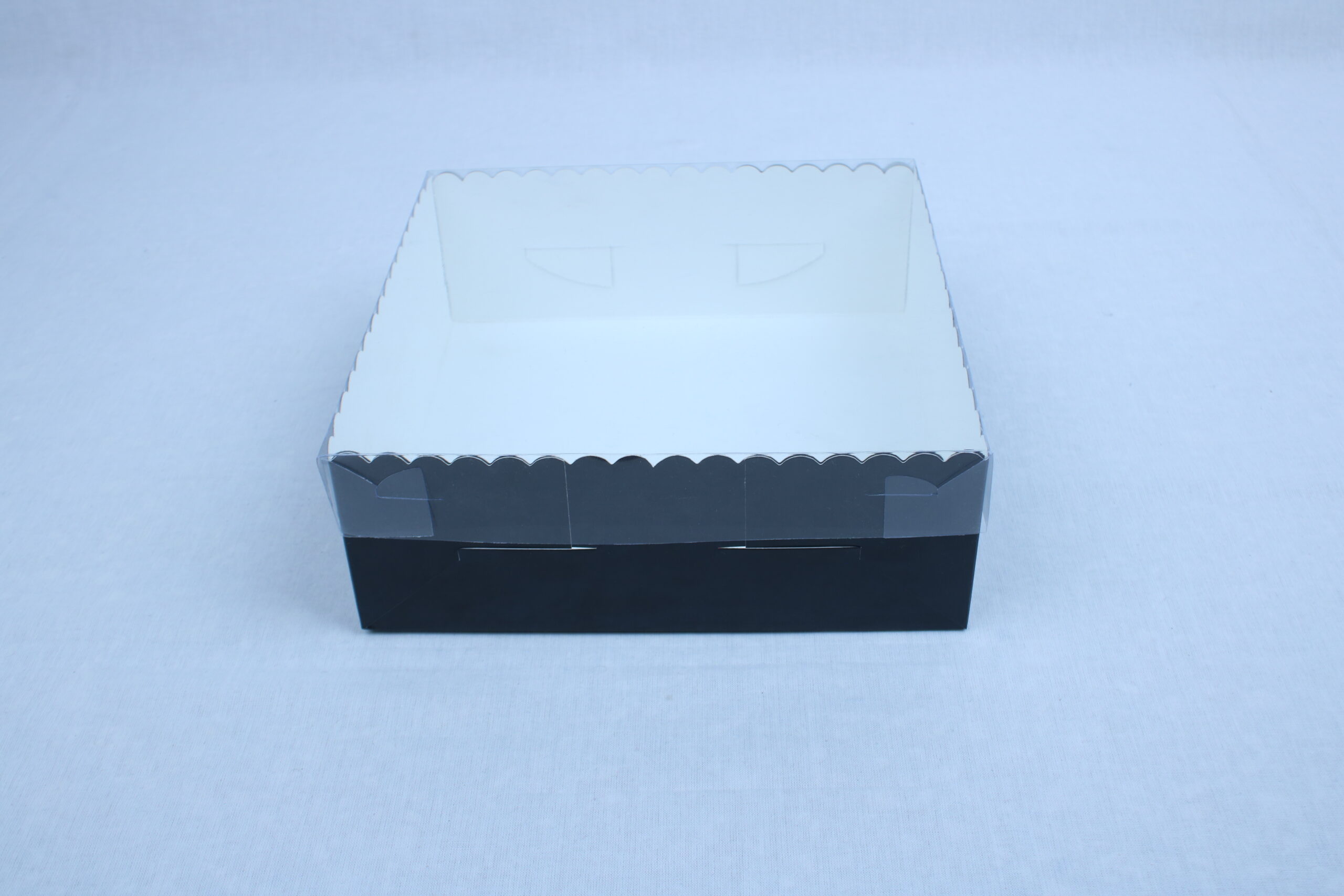 Transparent Box with Clear PVC Lid (10x10x3) - Image 2