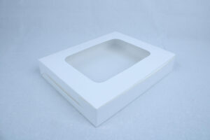 Bakery Box for 12 Brownies with Window – 12×9×2 Inches