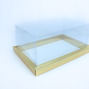 Premium PVC Transparent Gift Box (14x9x6)