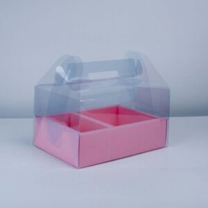 Transparent Gift Box-Pink