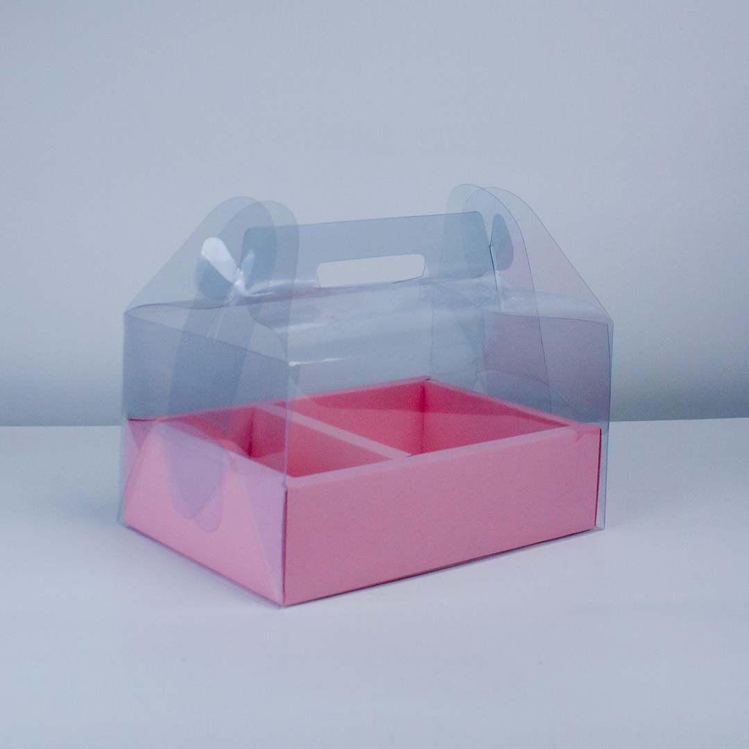 Transparent Gift Box-Pink