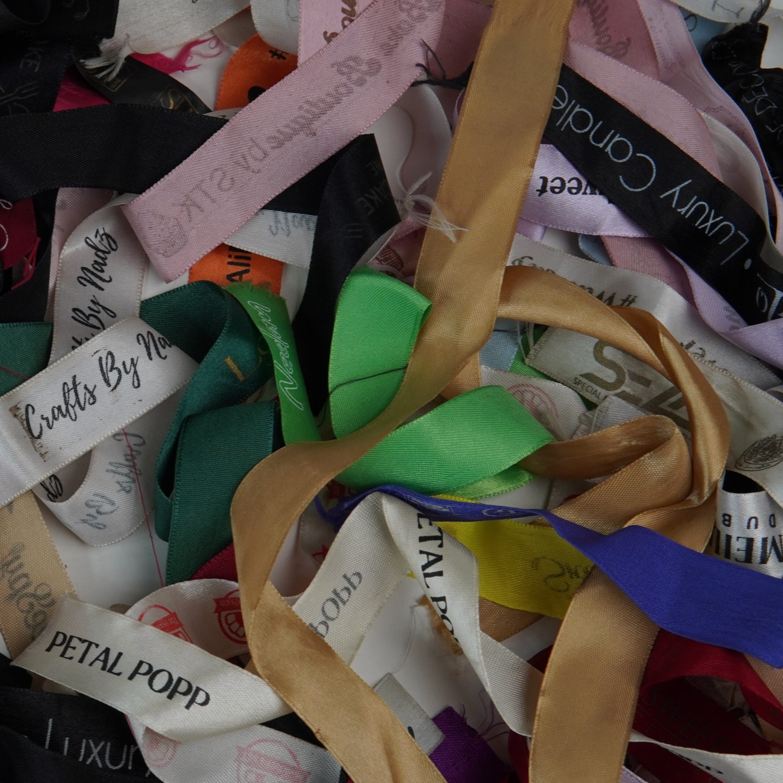 SAMPLES OF PRINTED RIBBON